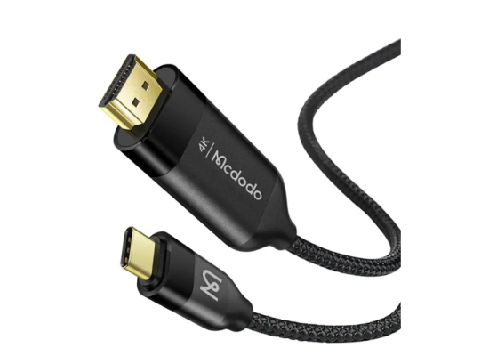 Mcdodo CA-5880 USB Type C to HDMI Cable 2m 4K High Definition (Black) product thumbnail 2