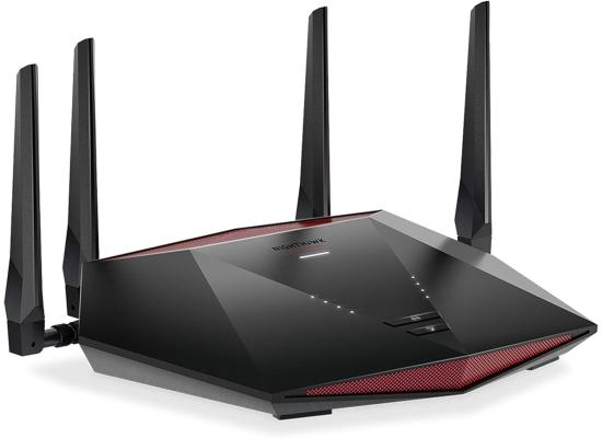 NETGEAR (XR1000) Nighthawk Pro Gaming WiFi 6 AX5400 Gigabit Dual Band Wireless Speed (up to 5.4Gbps) with DumaOS 3.0 Optimizes Lag-Free Server Connections Router product thumbnail 2