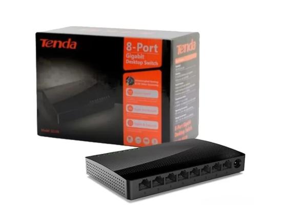 Tenda SG108M 8-Port Gigabit Switch, Unmanaged Home Ethernet Switch, Office Ethernet Splitter, Plastic Case product thumbnail 2