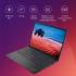 Lenovo NEW ThinkPad Edge E14 Gen6 AMD Ryzen 5 7Gen 7535U 7Gen 6-Core Thin & Light Business Class Laptop  - Black