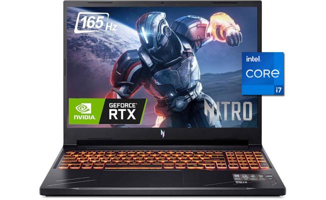 Acer Nitro V 16 (2024) ANV16-71 NEW 14Gen Intel Core i7 14650HX 16-Cores  w/ DDR5 Memory & Nvidia RTX 4060 8GB & 16" IPS 165Hz Display - Black