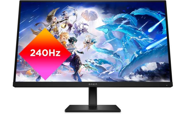OMEN by HP 27s Fast IPS Full HD 240Hz 1ms HDR 400nits AMD FreeSync™ Premium Fully Adjustable Stand w/ 2x HDMI 2.0 & DisplayPort & Speakers