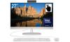 HP All-in-One 27-cr1004ne PC (2024) NEW Intel Core Ultra 7 12-Cores w/ 27" IPS Full HD 99% sRGB Touch Display & DDR5 Memory - White