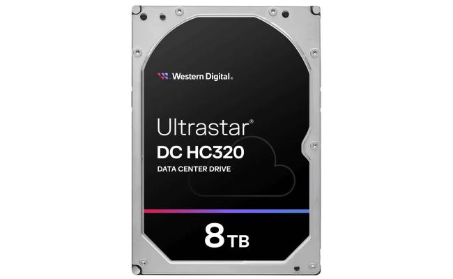 WD 8TB Ultrastar DC HC320 SATA HDD 7200RPM SATA 6 Gb/s 256MB Cache