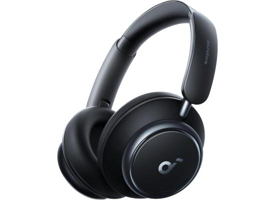 Anker Soundcore Space Q45 Adaptive Active Noise Cancelling Headphones, Reduce Noise by Up to 98%, 50H Playtime, App Control, LDAC Hi-Res Wireless Audio, Comfortable Fit, Clear Calls, Bluetooth 5.3 - Black product thumbnail 2