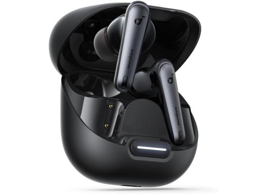 Anker soundcore Liberty 4 NC Wireless Earbuds, 98.5% Noise Reduction, Adaptive Noise Cancelling to Ears and Environment, Hi-Res Sound, 50H Battery, Wireless Charging, Bluetooth 5.3 - Black product thumbnail 2