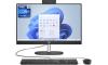 HP All-in-One 24-cr0043ne PC (2023) NEW 13Gen Intel Core i5 10-Cores w/ 24" IPS Full HD 99% sRGB Display (Customized) - Black