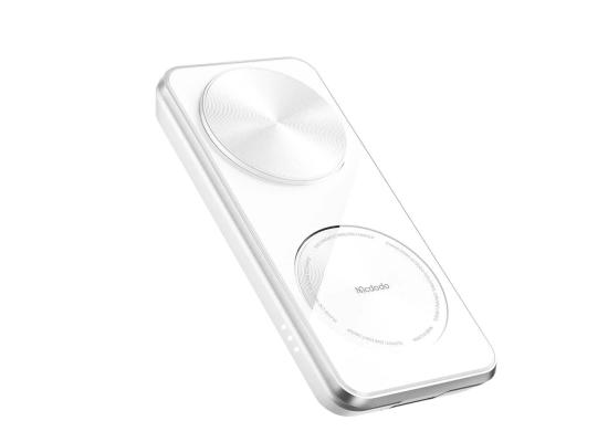 Mcdodo CH-1150 3in1 Foldable Magnetic Wireless Charger And Stand - White product thumbnail 2