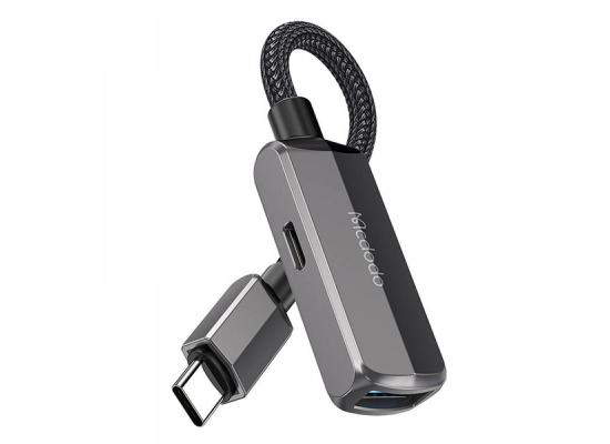 Mcdodo CA-2830 Adapter Splitter USB-C to USB-A + USB-C Converter OTG product thumbnail 2