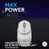 Logitech G309 Lightspeed Wireless Gaming Mouse, Lightweight, LIGHTFORCE Hybrid Switches, Hero 25K Sensor, 86g & 300+ hr Battery Life with AA Battery, 6 Programmable Buttons, PC & Mac -White