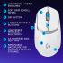 Logitech G309 Lightspeed Wireless Gaming Mouse, Lightweight, LIGHTFORCE Hybrid Switches, Hero 25K Sensor, 86g & 300+ hr Battery Life with AA Battery, 6 Programmable Buttons, PC & Mac -White