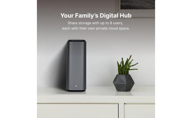 Synology BeeStation 8TB Personal Cloud NAS Storage Server, AI-Powered, Store, Sync, Access And Share Files From Anywhere, Easy Setup, Network Data Backup Device, USB-C