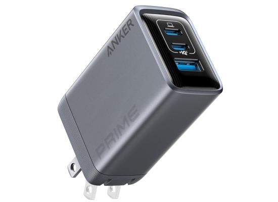 Anker Prime Charger, 100W 3-Port GaN USB C Charger Block, Foldable and Compact for MacBook, iPad, iPhone 17 Series, Galaxy S24/S23, and More - Black product thumbnail 2