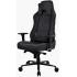 Arozzi Vernazza Soft Fabric Gaming Chair Multi-Dimensional Armrests Rocking & Lock-Tilt Function Adjustable Height & Backrest 3D Armrests - Pure Black