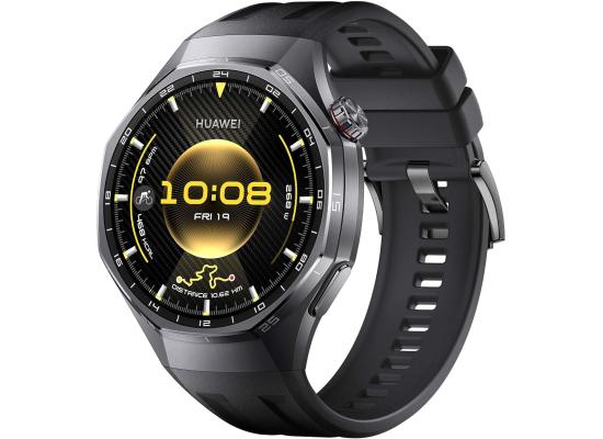 HUAWEI WATCH GT 6 Pro GPS 46mm Smart Watch, 1.47''AMOLED Touchscreen, up to 21 days battery life, Pro-level Cycling, 100+ Sports Mode, iOS & Android, ECG Analysis, All-day Health Monitoring, Black