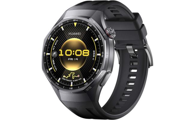 HUAWEI WATCH GT 6 Pro GPS 46mm Smart Watch, 1.47''AMOLED Touchscreen, up to 21 days battery life, Pro-level Cycling, 100+ Sports Mode, iOS & Android, ECG Analysis, All-day Health Monitoring, Black