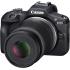 Canon EOS R100 KIT ( w/RF-S18-45mm + RF-S55-210mm ) Mirrorless Camera Body, APS‑C Sensor, 24.1 Megapixels, 4K Video (24p), Dual Pixel CMOS AF, 6.5 fps Burst Shooting, Lightweight Vlogging Camera for Entry-Level Creators, Black
