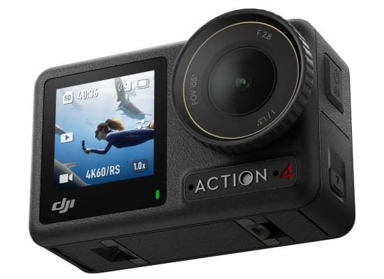 DJI Osmo Action 4 Adventure Combo, 4K/120fps Waterproof Action Camera with a 1/1.3-Inch Sensor, 10-bit & D-Log M Color Performance, Up to 7.5 h with 3 Batteries, Outdoor Camera for Travel, Biking product thumbnail 2