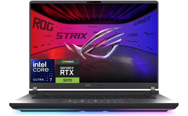 ASUS ROG Strix G16 (2025) G615LP NEW Intel Core Ultra 7 Gen II 255HX 20-Cores w/ NVIDIA RTX™ 5070 8GB DDR7 & 2.5K IPS 240Hz Display , Volt Green