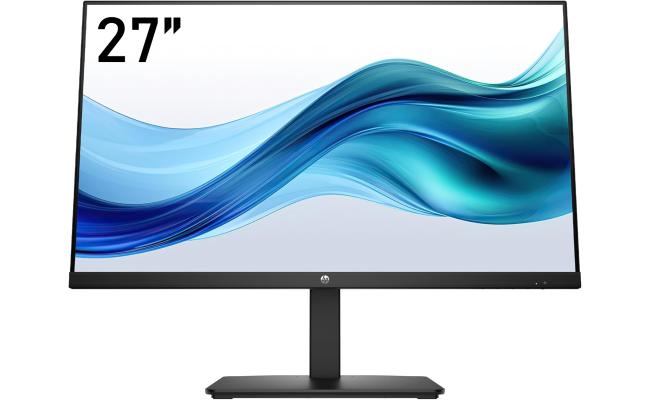 HP Series 3 Pro (2025) 327ph Business 27” IPS FUll HD 100Hz HP Eye Ease Height & Tilt Adjust  w/ HDMI, DisplayPort & VGA & Multimedia Speakers , Black