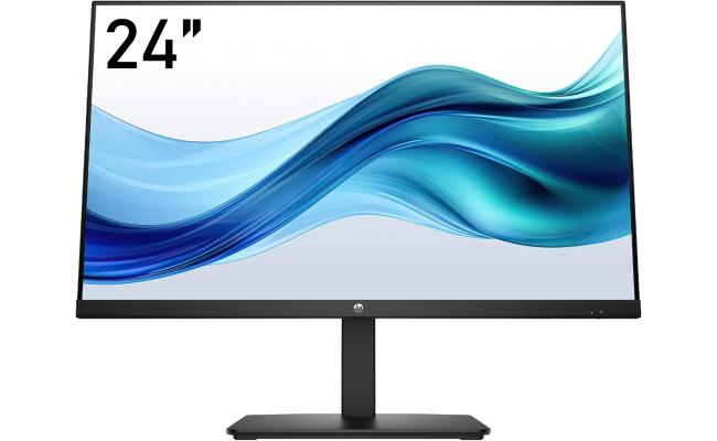 HP Series 3 Pro (2025) 324ph Business 24” IPS FUll HD 100Hz HP Eye Ease Height & Tilt Adjust  w/ HDMI, DisplayPort & VGA & Multimedia Speakers , Black