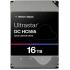WD Ultrastar HC555 16TB Data Center HDD Storage, 3.5" Form Factor, SE Security, Up to 269 MB/s Transfer Rate, 512MB Cache Size, EAMR Recording Technology
