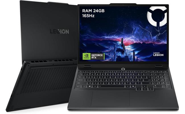Lenovo Legion 5 15IRX10 (2025) NEW AI-Powered Gaming PC 13Gen Intel Core i7 13650HX 14-Cores w/ Nvidia RTX 5050 8GB DDR7 & 165Hz Display , Eclipse Black