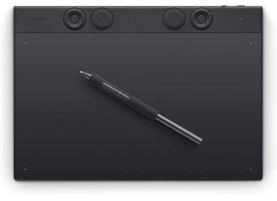 Wacom Intuos Pro (2025) Drawing Tablet, Medium 291 x 206 mm Wireless Graphics Art Tablet with Pro Pen 3 & Touch Ring, Digital Drawing Pad for Mac and Windows PC