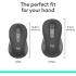 Logitech Signature Plus M750 Wireless Mouse – for Small to Medium Hands, SmartWheel, Bluetooth, Multi Device, 24-Month Battery, Silent Clicks, Customizable Side Buttons, Contoured Shape - Graphite