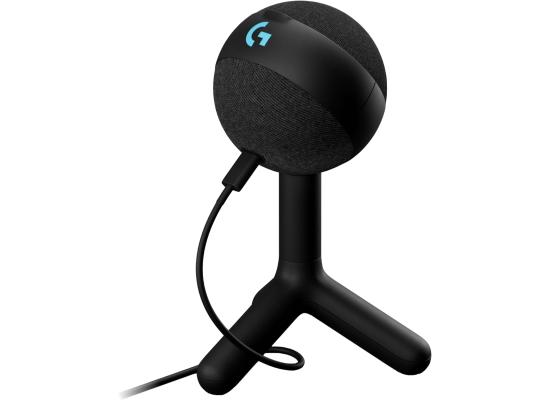 Logitech Yeti Orb Condenser Microphone, 70Hz-20KHz Frequency Response, 117dB Max SPL, 72dB Signal to Noise Ratio, RGB w/ LIGHTSYNC Lighting, Cardioid Polar Pattern, Black product thumbnail 2
