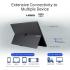 ASUS ZenScreen MB16AHT 15.6" Touch Portable Monitor Full HD IPS 10-Point Touch, Mini-HDMI, Ergo kickstand, Tripod socket, ASUS Flicker Free & Low Blue Light technologies, 262K Display Colors, Eye Care Technology, Black