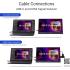 ASUS ZenScreen MB16AHT 15.6" Touch Portable Monitor Full HD IPS 10-Point Touch, Mini-HDMI, Ergo kickstand, Tripod socket, ASUS Flicker Free & Low Blue Light technologies, 262K Display Colors, Eye Care Technology, Black