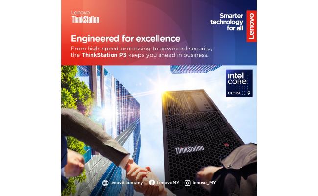Lenovo ThinkStation P3 Tower Workstation Gen 2 (2025) NEW Intel® Ultra 9 Gen II 285K 24-Cores AI-Optimized Performance , ISV Certified , Elite-Level Performance w/ Upgradable Graphic Card & 3 Years Warranty  - Black