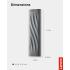 Lenovo PS8 1TB Portable SSD Fast Data up to 1050 MB/S Pocket-Sized External SSD Stylish Metal Body USB 3.2 Gen 2 , Grey