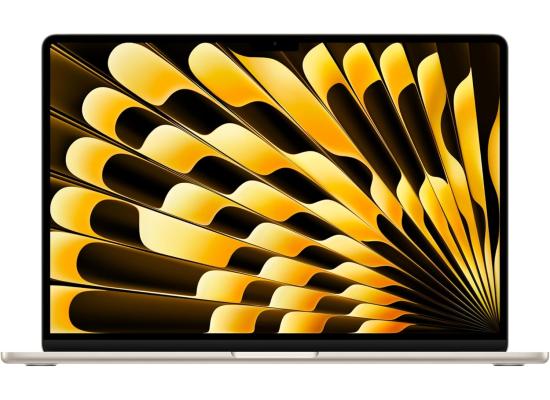 Apple NEW MacBook AIR 15 (2025) Apple M4 (512GB/16GB) 10‑Core CPU & 10‑Core GPU Retina True Tone , Starlight