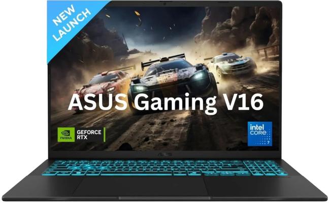 ASUS V16 Gaming Laptop (2025) V3607VM NEW Intel Core 7 240H 10-Cores w/ Nvidia RTX 5060 8GB DDR7 & IPS 144Hz Display - Matte Black