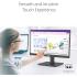 ASUS BE24ECSBT 24" IPS Full HD 1080P 75Hz Multi-Touch Monitor , 10-Point Touch, Eye Care, USB-C with Power Delivery, HDMI, DisplayPort Daisy Chain, Height Adjustable, Speakers , VESA Wall Mountable, Black