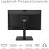 ASUS BE24ECSBT 24" IPS Full HD 1080P 75Hz Multi-Touch Monitor , 10-Point Touch, Eye Care, USB-C with Power Delivery, HDMI, DisplayPort Daisy Chain, Height Adjustable, Speakers , VESA Wall Mountable, Black