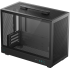 DeepCool CH160 PLUS Micro-ATX Computer Case, Up to 240mm Radiator & 4x Fan Support, ABS + SPCC + Tempered Glass Materials, Black