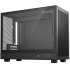 DeepCool CH160 PLUS Micro-ATX Computer Case, Up to 240mm Radiator & 4x Fan Support, ABS + SPCC + Tempered Glass Materials, Black