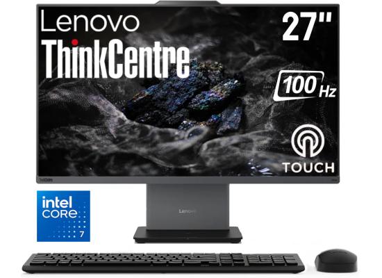 Lenovo ThinkCentre NEO 50a Gen 5 (2025) 27" All-in-One PC Intel® Core 7 240H 10-Cores w/ High-Performance Processor & Touch Screen - Luna Grey