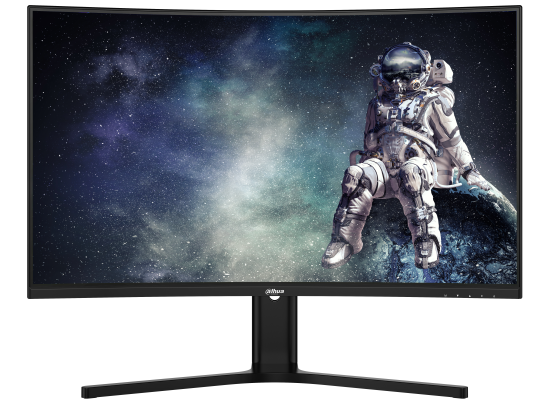 Dahua LM32-E330CA 32" WQHD 2K VA Curved 1500R 180Hz 1ms HDR 10 Frameless Adaptive-Sync Adjustable Stand w/ 2x HDMI & 2x Display Port