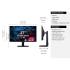 SAMSUNG Odyssey G7 G70F 27" Fast IPS Dual Mode (4K 180Hz or FHD 360Hz) 1ms HDR10+ Flicker Free Eye Saver Mode G-SYNC Compatible Ajdustable Stand w/ HDMI 2.1 & Display Port