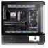 Thermaltake View 600 TG Full Tower 420mm Radiator Support Hidden Connector Support; Rotatable PCIe Slots, Future Dusk + Thermaltake 6.0" LCD Panel Kit Future Dusk