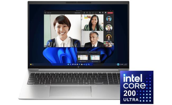 HP EliteBook 8 G1i 16 (2025) Intel® Ultra 7 Gen II 255U 12-Cores AI-Enhanced Light & Powerful For Secure Enterprise Business & Protected by HP Wolf Security - Silver