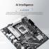 ASUS Prime B860M-K LGA 1851 Micro-ATX Motherboard LGA 1851 Micro-ATX Motherboard, Intel B860 Chipset, 2x DIMM DDR5 Slots, Up to 128GB Max Memory, 1x PCIe 4.0 x16 Slot, 2x M.2 Slots