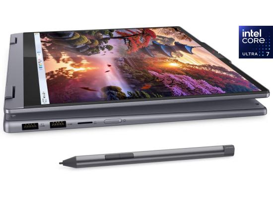 Lenovo IdeaPad 5 2-in-1 (2025) Intel® Ultra 7 Gen II 255U 12-Cores 2-in-1 Touch Display MIL-SPEC Durability w/ Lenovo® Digital Pen 2 , Luna Grey