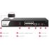 Draytek VigorSwitch P2100 8-Port Gigabit PoE Layer 2+ Managed Switch | 2 SFP Uplink Ports | Rack Mountable | Business Class