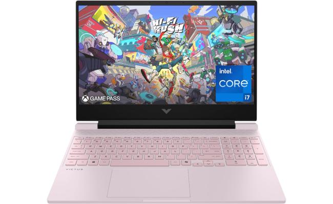 Victus by HP (2024) 15-fa2003ne NEW 13Gen Intel Core i7 10-Cores w/ Nvidia RTX 3050 6GB & 144Hz Display (Customized) - Powder Pink