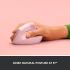 Logitech NEW Lift Vertical Ergonomic Mouse Wireless, Bluetooth Quiet clicks 4 buttons For Windows/macOS/iPadOS, Laptop, PC , Rose
